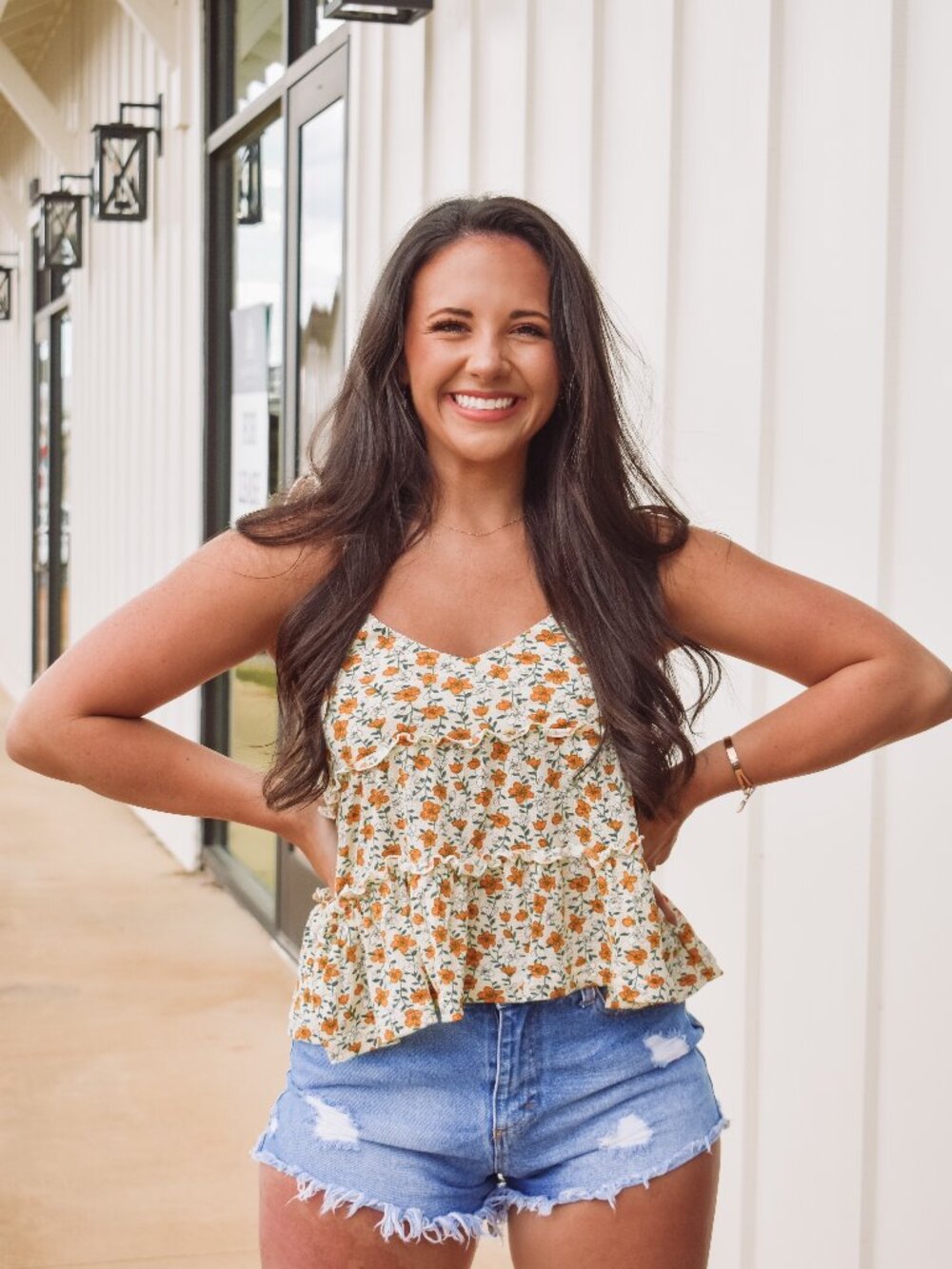 Meredith Multi Print Top